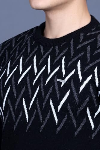 Image of GODFREY Full Sleeve Woolen Sweater for Man Winter Wear - Round Neck Pullover Regular Fit