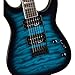Jackson Dinky JS20 DKQ Electric Guitar - Transparent Blue