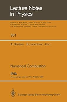 Hardcover Numerical Combustion: Proceedings of the Third International Conference on Numerical Combustion Held in Juan les Pins, Antibes, May 23-26, 1989 (Lecture Notes in Physics) Book