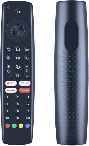 GOUYESHO 32GHB6100 Vervangende afstandsbediening compatibel met Grundig LED TV 32GHB6100 40GFB6100 55VCE222 TS8187R3 TS8187R11 32GFH6610A 50GFU7800B 50GFU7990B 40GFB61000 50VLX707LDL