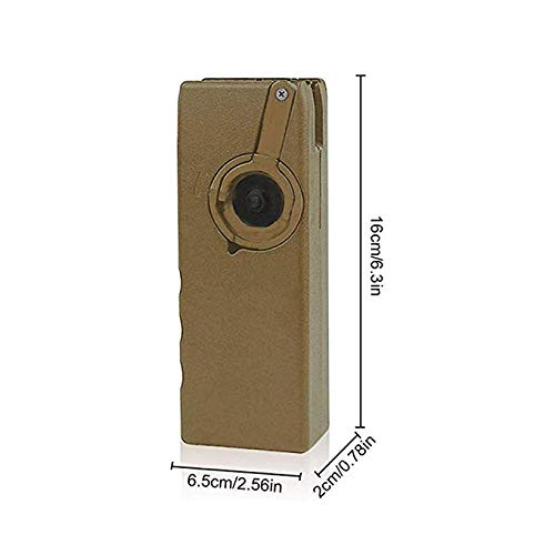 Gexgune Plastic BB Speed Loader M4 Hand Crank for Airsoft Hunting Magazine Quick Loader-6MM 1000 Rounds (6 Colors Optional)