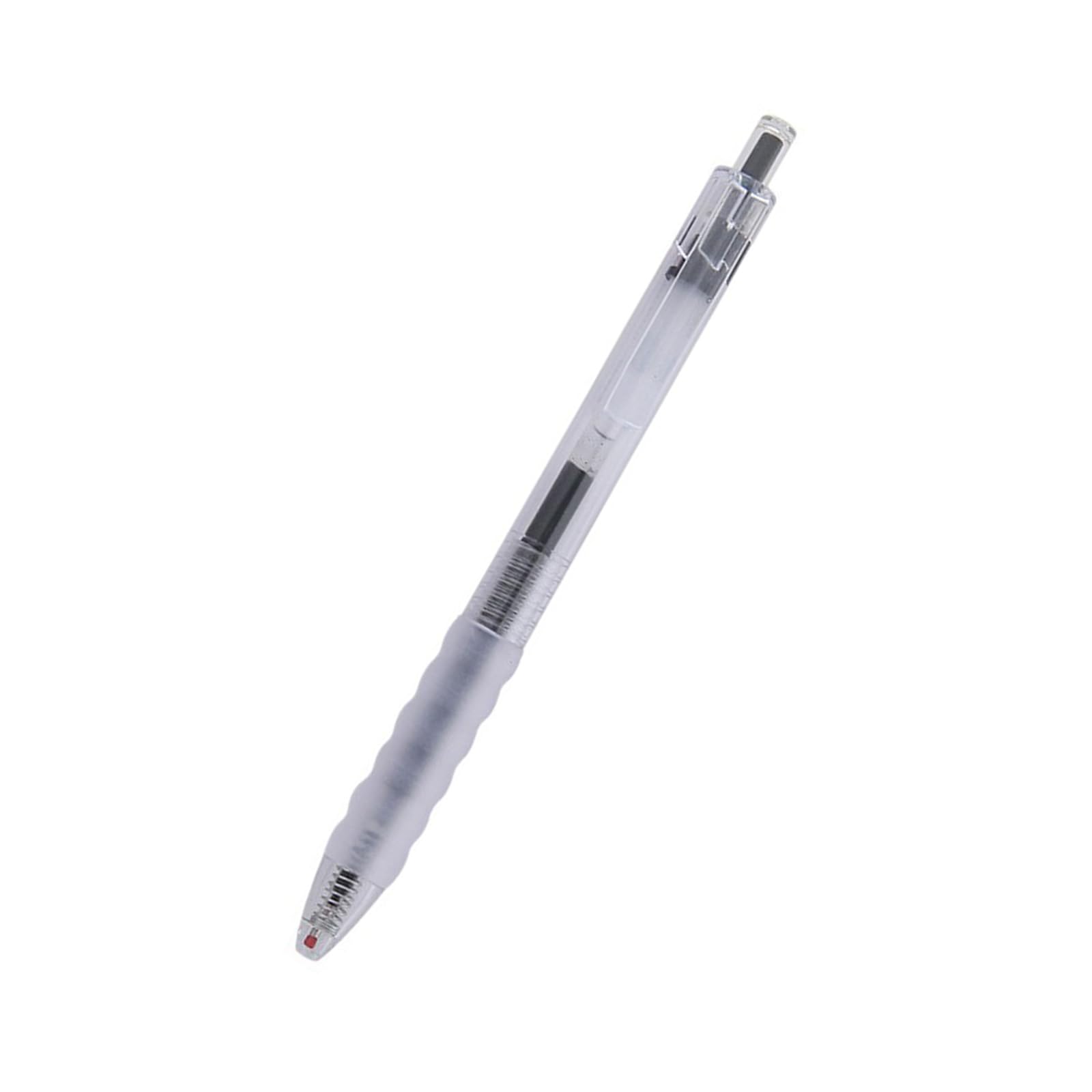Yhplxyuus 1 Retractable Gel Pen 0.5MM Quick Dry Refillable with Ergonomic Grip for School Writing & Note Taking Writing Pen