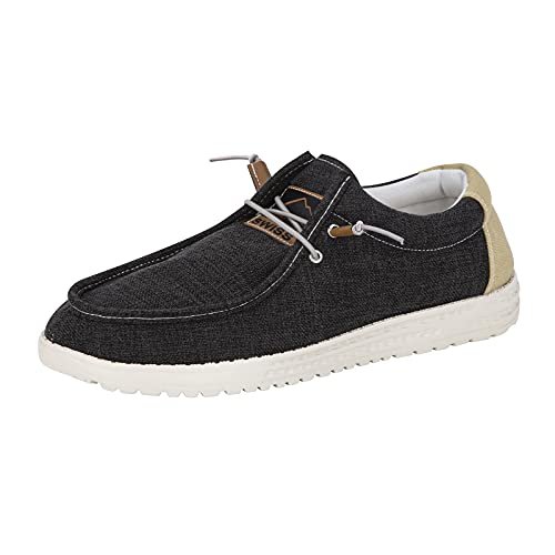Alpine Swiss Flynn Mens Boat Shoes Lightweight Slip On Loafers Deck Shoes Charcoal US 10 Alpine Swiss Flynn Mens Boat Shoes Lightweight Slip On Loafers Deck Shoes Charcoal US 10