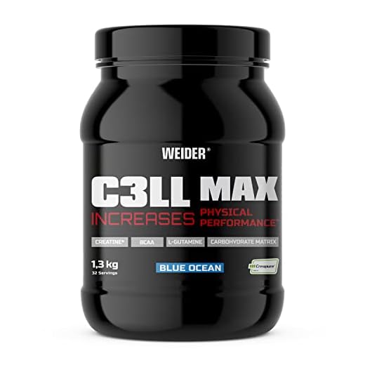 JOE WEIDER VICTORY Cell Max Blue Ocean con Creatina, L-Glutamina, Vitaminas y Bcaas, 1.3 Kg