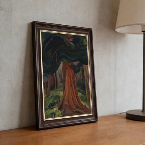 Toile de cèdre rouge Emily Carr pour une décoration murale de bureau apaisante - 5