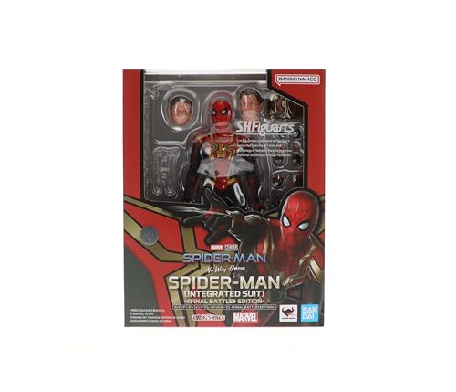 TAMASHII NATIONS - Spider-Man (Integrated Suit) -Final Battle Edition- Spider-Man: No Way Home, Bandai Spirits S.H.Figuarts - Image 2