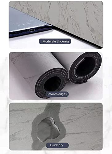 Image of SKVM Memory Foam Water Absorbent Rectangular Shape Mat for Bathroom Kitchen Floor Door Entrance Anti Slip Foot Skid Shower mat (Design 3)