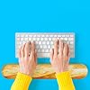 Baguette Keyboard Rest - Mustard London