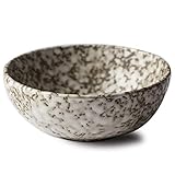 L.BAN Herramienta de Comedor Cerámica Arroz Cereal Salsa Postre Kimchi Miso Tazón de inmersión Sopa pequeña Ramen Ensalada de Frutas Tazón Creativo Vajilla para el hogar Apto para microondas 5.5 p