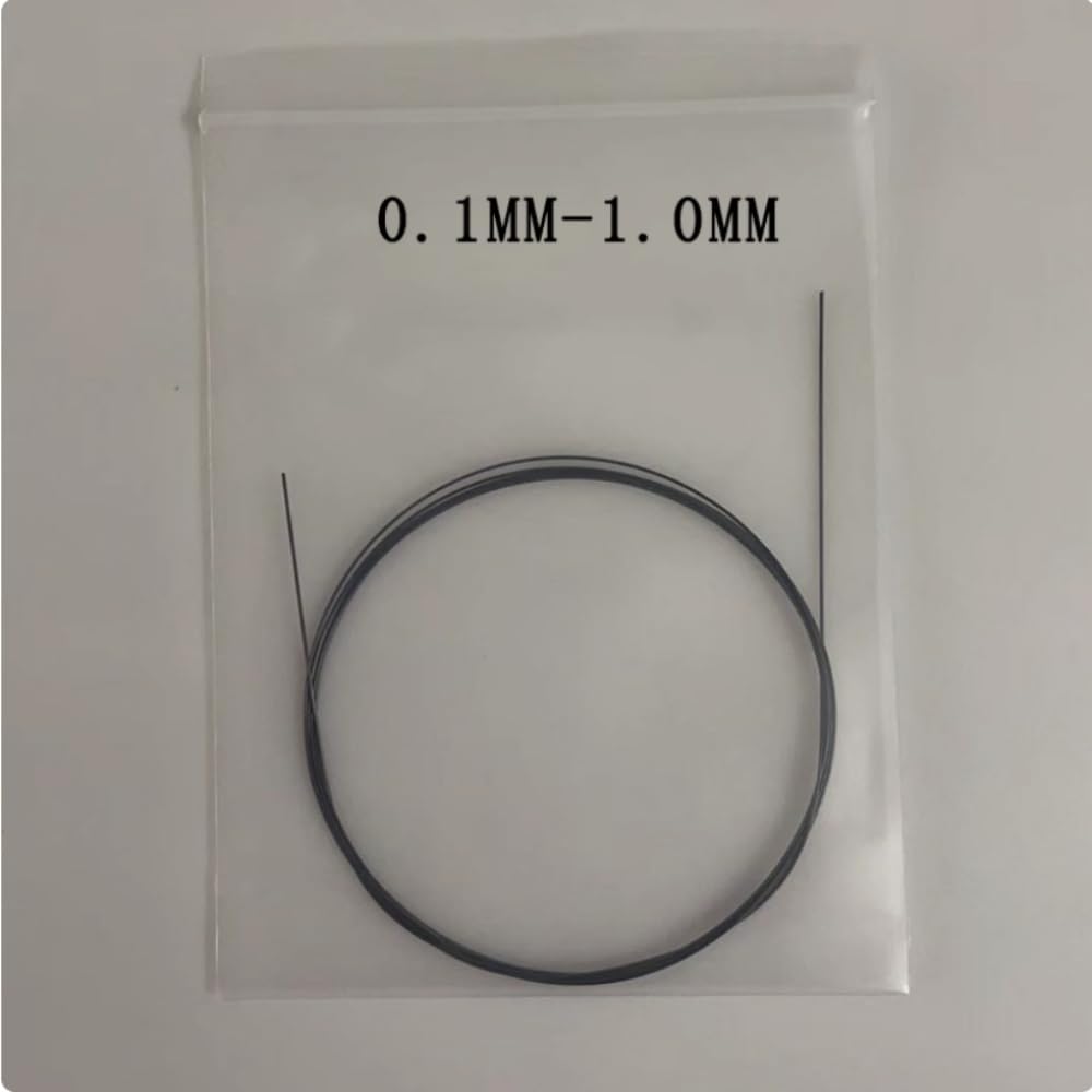 Drut ze stopu Nitinol Memory - superelastyczny drut SMA niklowo-tytanowy, długość 1 metr, śr. 0,05~3,0 mm -(0.7mmx1m)