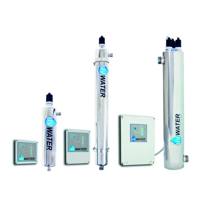 Lampada uv-water uv water sistema trattamento acqua 90w 1060 x 964 x 130