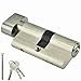 KooingTech 60mm Lock Cylinder, Copper Lock, Cylinder Locks with Keys Suitable for Wooden Doors and Aluminum Doors of Different Thicknesses (L=60mm 30/30)