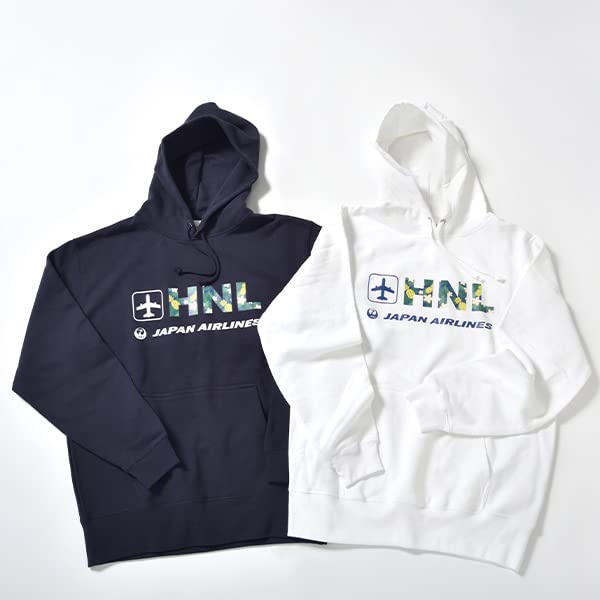 Amazon.co.jp: 限定JAL 日本航空 HNL ハワイ ホノルル パーカー