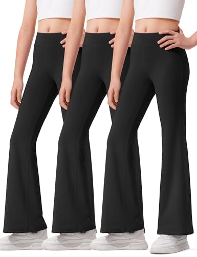 HASMES 3 Pack Flare Leggings