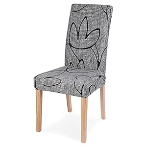 Stoel bedekking Stretch Stoelhoes Wasbaar Stoelhoezen Stretch-stoelbekleding Elastische Chair Cover Protector Slipcovers…