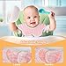 Accmor Muslin Baby Bibs 6 Pack Baby Bandana Drool Bibs for Unisex Boys Girls, Cotton Baby Drool Bibs for Teething Drooling ﻿