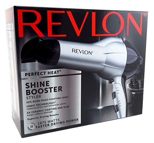 Revlon Dryer Shine Booster 1875 Watt Tourmaline With Diffusr