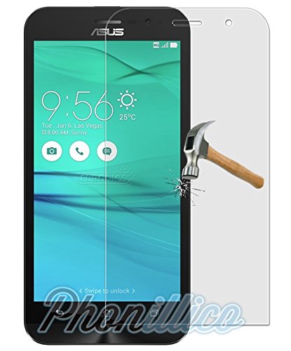 PHONILLICO® Film Protection Ecran en Verre Trempe pour ASUS ZB552KL Zenfone GO - Ultra Resistant Vitre Ecran Protecteur