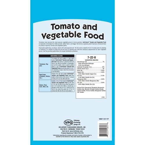 Fertilizante para tomate y vegetales 7-22-8 4 lbs miniatura 2