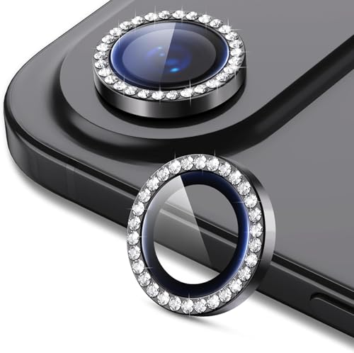 Image of Lensarmor Compatible With Space Black Diamond iPhone Air Camera Lens Protector - 9H+ Tempered Glass with Diamond Coating, Scratch Resistant, Premium iPhone Air Accessories, Flash-Friendly Lens Cover