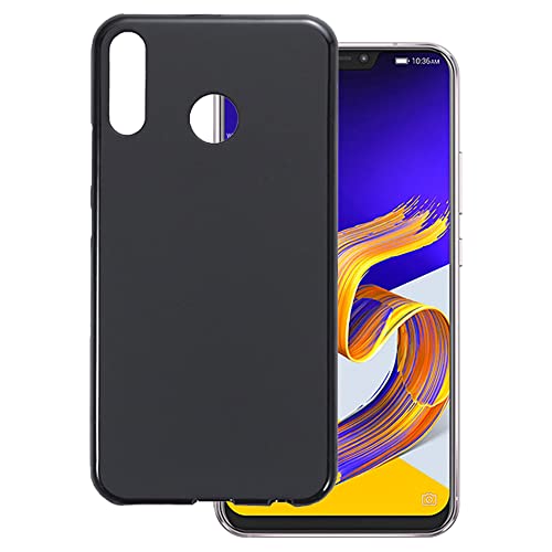 OAGELIM Funda Compatible con ASUS Zenfone 5 ZE620KL Case Antigolpes con Cubierta Protectora Flexible de TPU Suave y Resistencia a Arañazos con Protección (Negro)