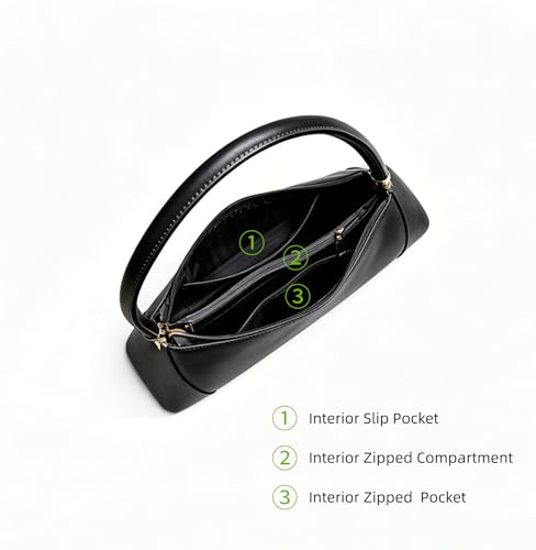 Sac à main Y2k noir compact et léger pour libérer vos mouvements - 4