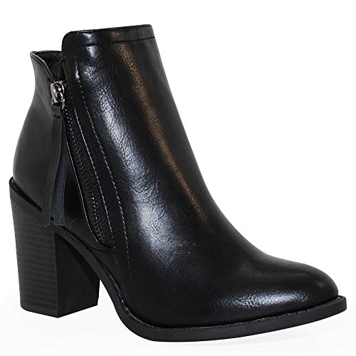 Image of TRENDSUP Women's Fashion Side Zipper Booties