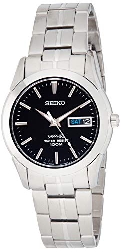 Preisvergleich Produktbild Seiko Unisex Analog Quarz Uhr mit Edelstahl Armband SGG715P1_Metallizzato