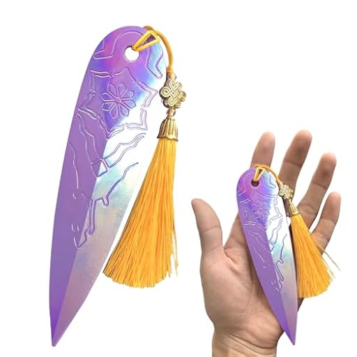 MMDOCO Accesorios Anime - Espada Láser KOP Hunter para Disfraces de Cosplay, Juguete Halloween para Niños, Carnaval y Fiestas de Máscaras, Color Violeta Iridiscente | Ya disponible en tu tienda friki favorita! En mundofriki.es!
