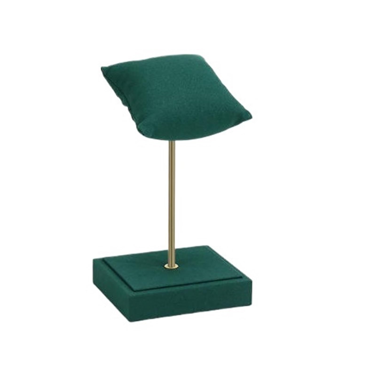 Zeng25liangOu-12 jewellery stand Watch Rack Jewelry Display Props Watch Bracelet Rack Display Props Jewelry Display Decoration for Display and Storage(Green)