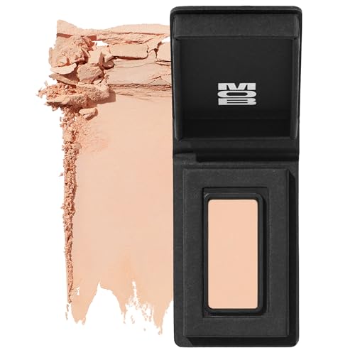 MOB Beauty Eyeshadow M2 Matte Bone – Light Base Shade for Brightening Eyes or Highlight, Blendable Talc-Free Vegan Cruelty-Free Skincare Infused Long Wear Sustainable Refillable Compact