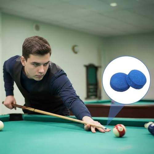 Image of Leosportz Pool Ball Tip (50 pc) - Cue Replcement Kit 9 mm | Pool Stick Tips with Cue Tip Rubber Protector Cover for Pool Cues and Snooker (50 Pc Cue Tip)