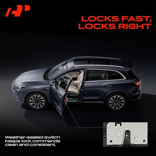 Image of A-Premium Front Right Passenger Side Door Lock Actuator Compatible with Chevrolet Chevy Malibu 2008-2012 & Saturn Aura 2007-2009