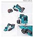 Cordless Electric Planer, 15000rpm Electric Router Trimmer With Wrench Wood Cutting Machine Woodworking Tool (2battery 4.0a)