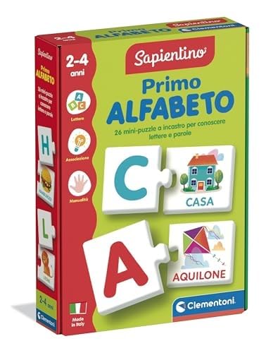 Clementoni Sapientino First Alphabet juego educativo 2-4 años