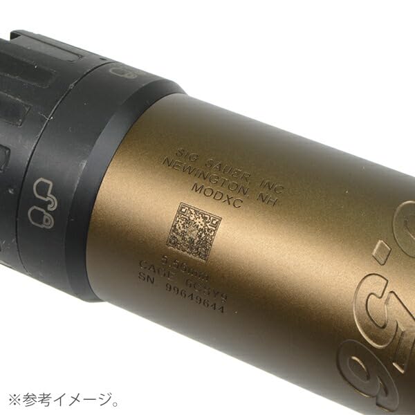 SIG SLX 556-QDタイプ サプレッサー&フラッシュハイダーセット BK Arron Smith: SIG SLX 556-QD タイプ サプレッサー & フラッシュ