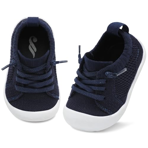 Image of JIASUQI Baby Shoes for Toddler Boys Girls Sneakers Slip on Walking Shoes for Babies