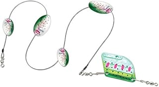 Panther Martin High Lake Rudder Troll Fish Attractor MDR_9_RTH High Lake Rudder Troll Fish Attractor Rainbow Trout, Rainbow/Trout