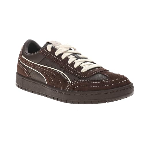 PUMA Mens Wal Neo Renaissance Premier Court Lace Up Sneakers Shoes Casual - Brown2