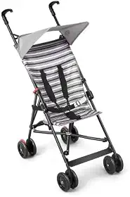 Carrinho Guarda-Chuva 6M a 15Kg Multikids Navy Preto com Cinza - BB494