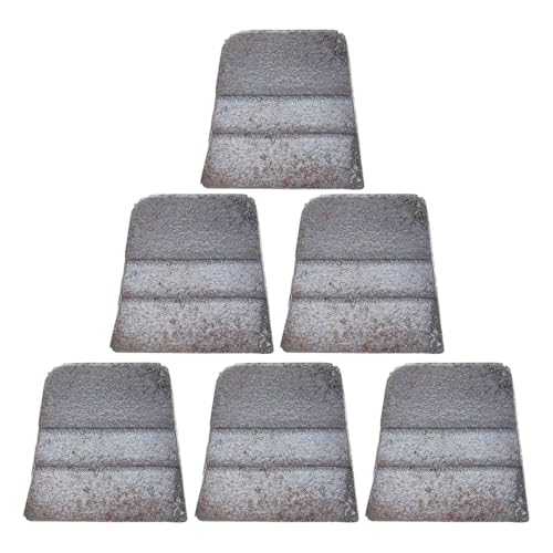IWOWHERO 6piezas Cuñas De Hierro Para Martillo Accesorios De Herramientas Metálicas Cuñas De Fijación Para Hachas Y Martillos Reemplazo Para Reparación De Herramientas Agrícolas Construcción