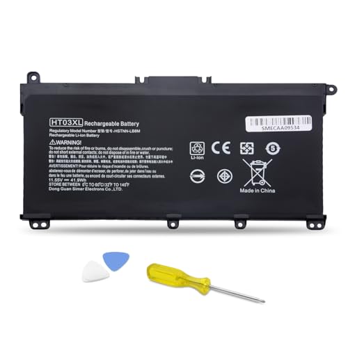 YHNZXCD HT03XL Laptop Battery Compatible With HP Pavilion 14 15 17 15-CS 15-DA 15-DB 15-DW Series 15-CS0053CL 15-DW0033NR 15-DA0014DX HT03041XL L11421-542 L11421-2C2 HSTNN-UB7J HSTNN-DB8R