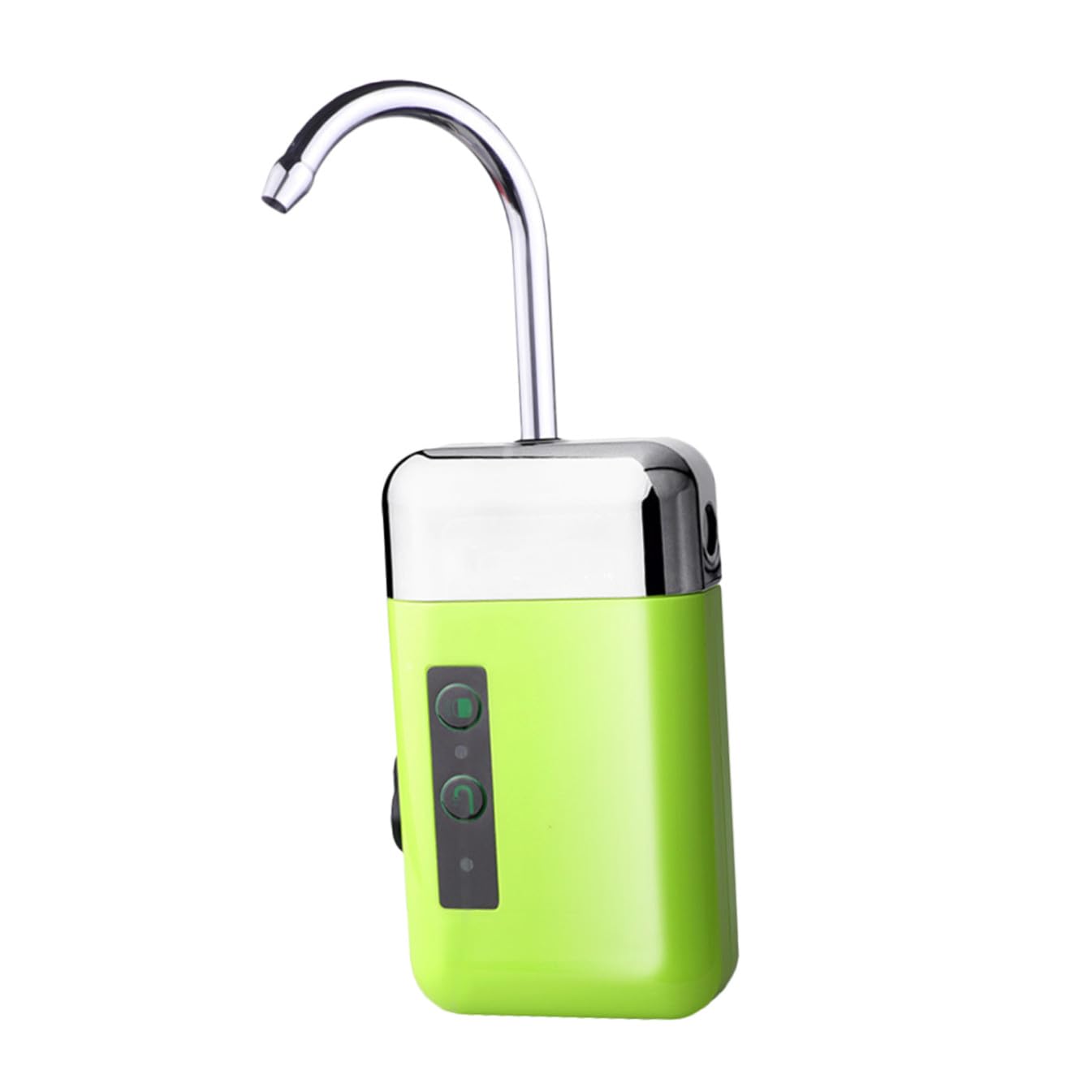 Bomba de Aire y Agua Recargable USB 2000ma 6l/ 1.8m | Abs Verde, Funcionamiento Silencioso, Uso Interior y Pesca Compatible Pecera E Hidroponía