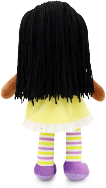 Plush Baby Doll - 18 Inch Rag Dolls for Girls, Infants, Toddlers, & Babies - Yarn Hair - Large Plushie Toys - Kaylie - Image 7