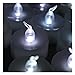 AGPtek Lot 100 Battery Operated LED Cool White Tea Light Candle Flickering Flashing