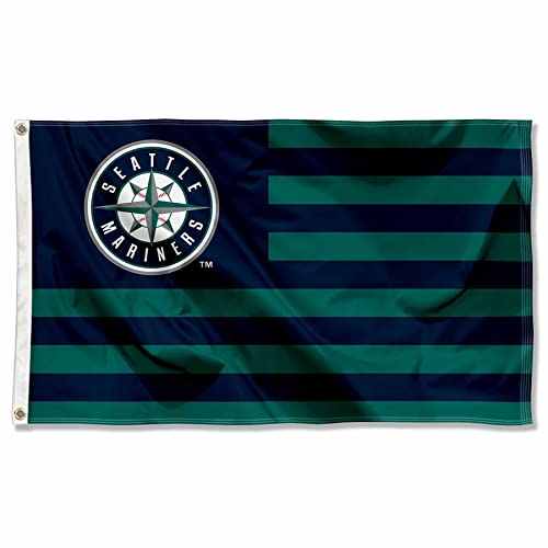 WinCraft Seattle Baseball Stars and Stripes Nation 3x5 Flag