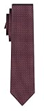  BOSS Seidenkrawatte dots pattern red