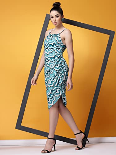 Image of OOMPH! Women's Crepe Sheath Knee-Length Dress