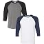 Gry/ Chr Blk Trb + White/ Navy