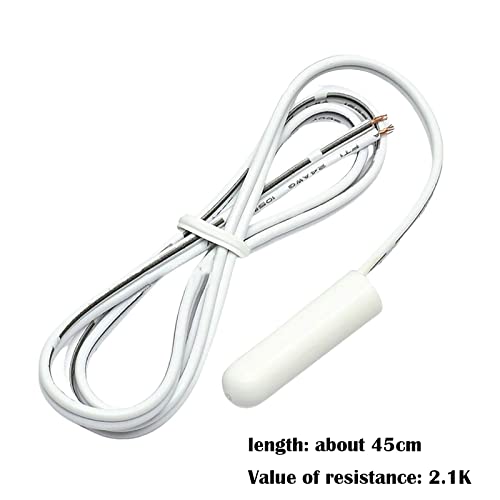 LICHIFIT Kühlschrank temperatursensor Einfrieren 2K/5K/10K Abtautemperaturerkennungssensor Sonde für Toshiba für LG Kühlschrank